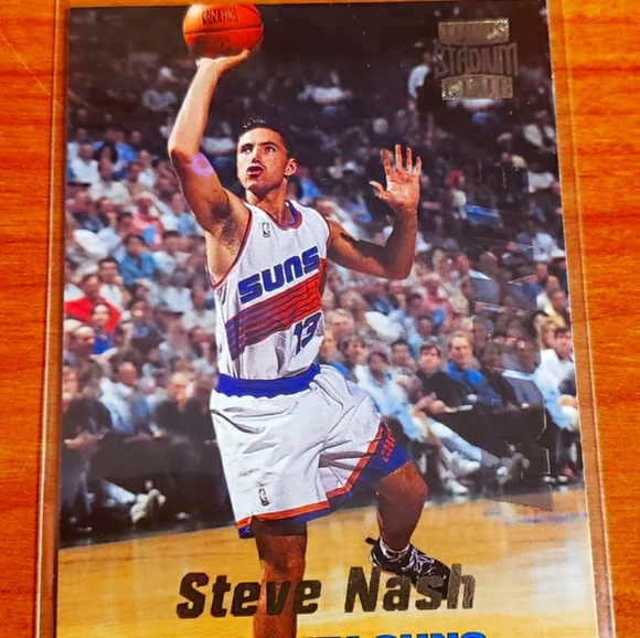 Steve Nash Topps Stadium Club Rookie Card